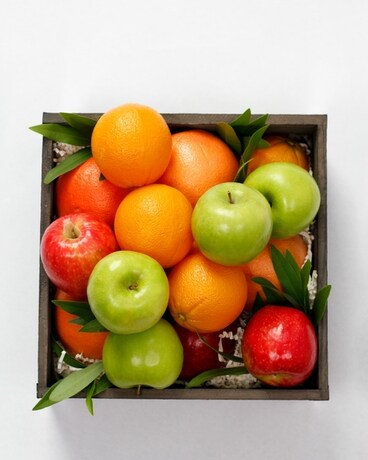 Goodies Classic Holiday Fruit Crate - Gift Basket