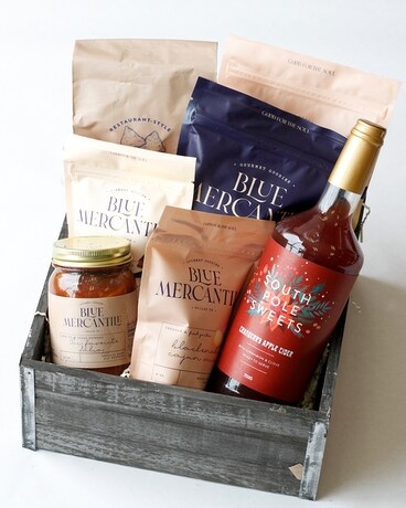 South Pole Salty, Sweet & Salsa Snack Gift Basket Gift Basket