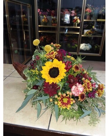 Designers Selection Cornucopia Flower Arrangement