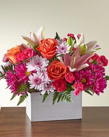 Light of My Life Box Flower Arrangement