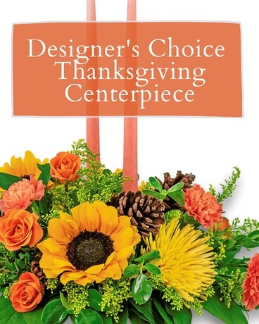 Designer's Choice Centerpiece Flower Arrangement