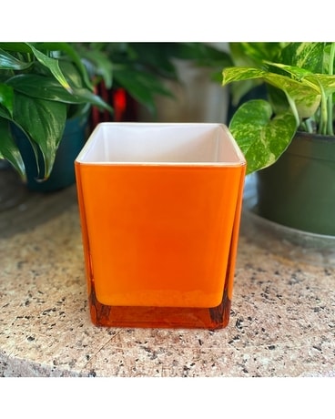 Orange Splash Flower Arrangement