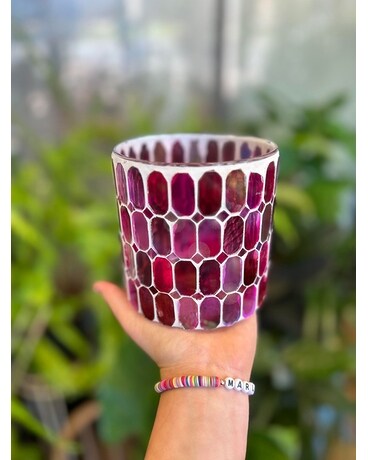 Bedazzling Beauty Container Flower Arrangement