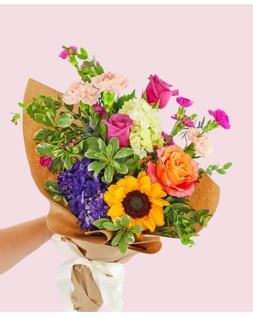 Wrap It Up! Designer's Choice Wrapped Bouquet in Wichita Falls TX