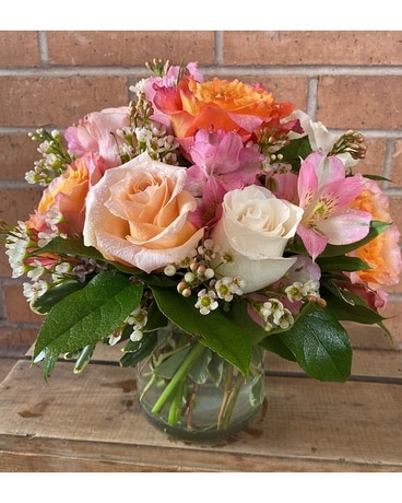 Just Peachy Flower Arrangement