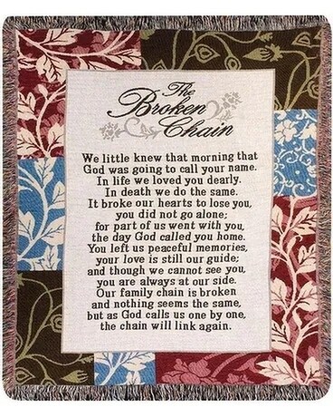 Broken Chain Throw Gifts