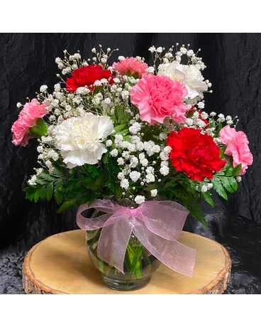 Modern Carn Flower Arrangement