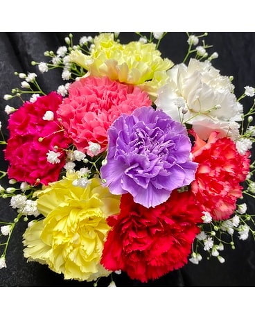 Cut & Wrapped: Carnations Flower Arrangement
