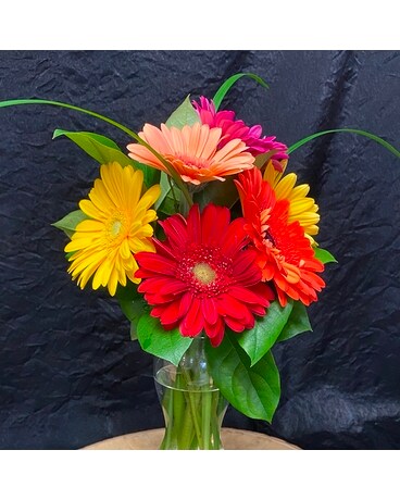 Lovely Gerberas Flower Arrangement