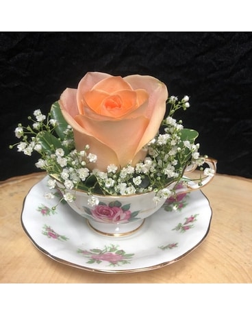 Cup Of Love Flower Arrangement