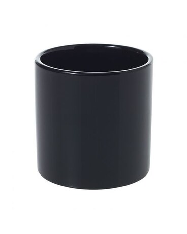 Cercle Pot: Gloss Black $12.00 Plant