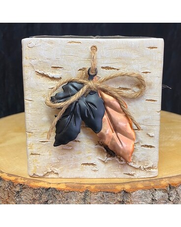 Designer's Choice: Wild Autumn Cube Flower Arrangement