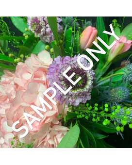Designer's Choice in a Vase: Pastels Flower Arrangement