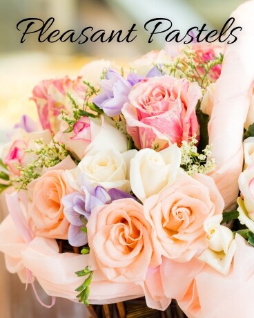 Pleasant Pastels Flower Arrangement