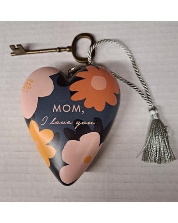Mom I Love You Art Heart Custom product