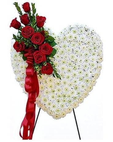 Bleeding Heart Sympathy Arrangement