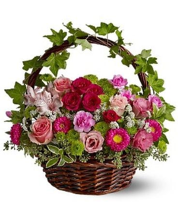 Victorian Garden Flower Arrangement