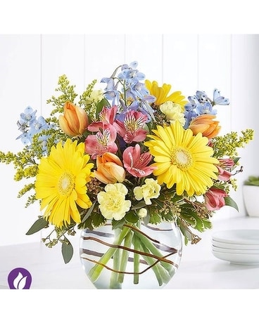 Cottage Blossoms Flower Arrangement