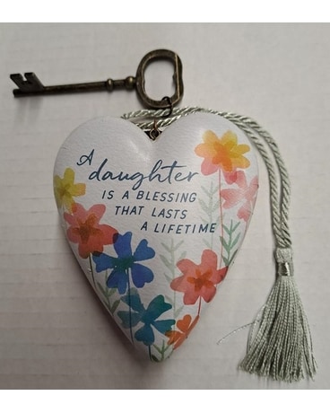 A Daughter is a Blessing Art Heart Custom product