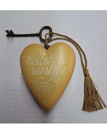 Hello Sunshine Art Heart Custom product