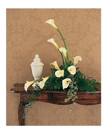 White Expressions Flower Arrangement