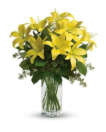 Teleflora's Lily Sunshine Flower Arrangement