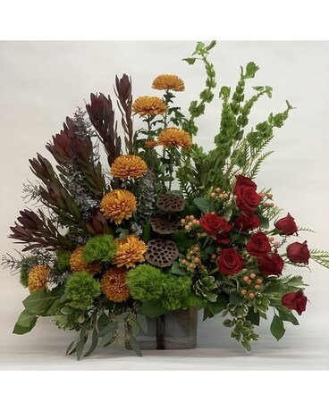 Autumn Tribute Flower Arrangement