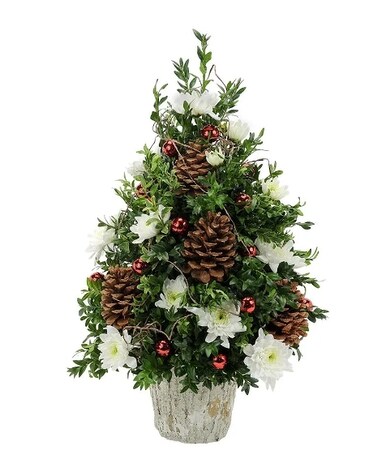 Traditional Boxwood Tree Specialty Arrangement