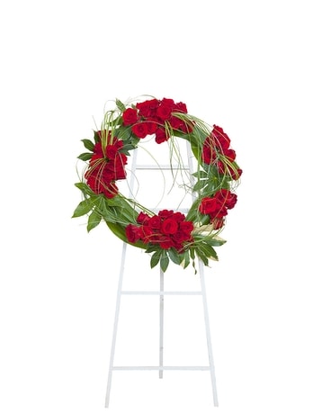 Royal Wreath Flower Arrangement