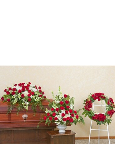 Enduring Strength Trio Flower Arrangement