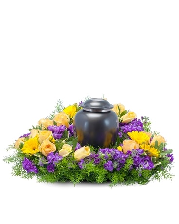 Vivid Memories Surround Flower Arrangement