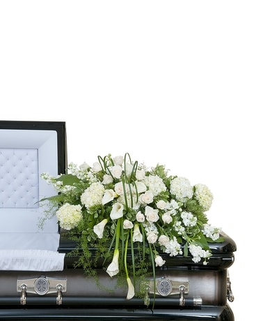 Elegant Love Casket Spray Flower Arrangement