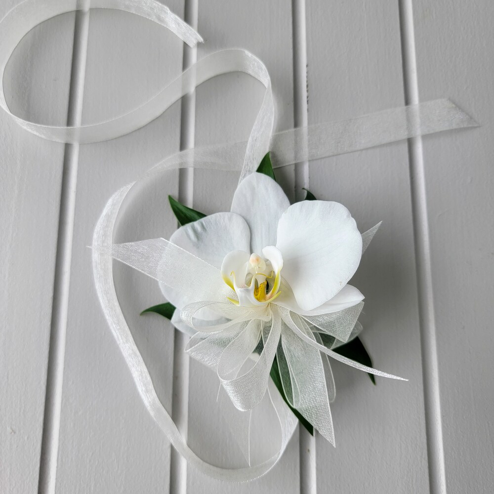 Petit Orchid Corsage in Kingston ON - Pam's Flower Garden