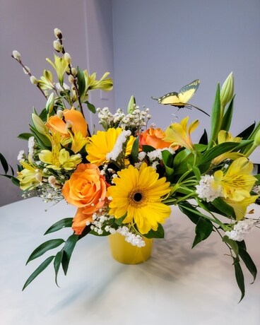 Citrus Palette - Designers Choice Flower Arrangement