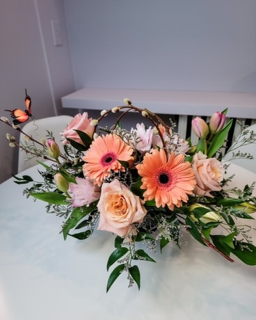 Peachy Palette - Designers Choice Flower Arrangement