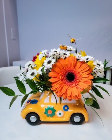 Her-Bee The Love Bug Flower Arrangement