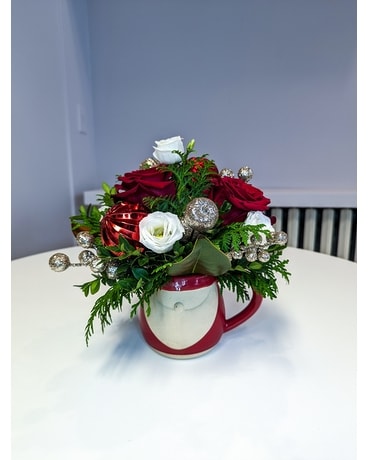 Santa Baby Flower Arrangement