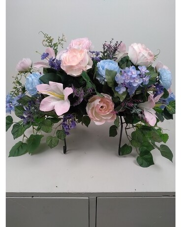 Tombstone Topper Sympathy Arrangement
