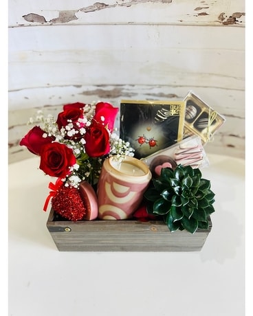 I love you Gift Box Gift Basket