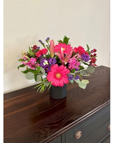 Purple Love Flower Arrangement