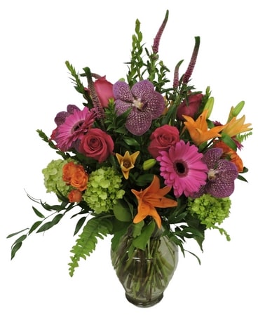 Vibrant Garden Flower Arrangement