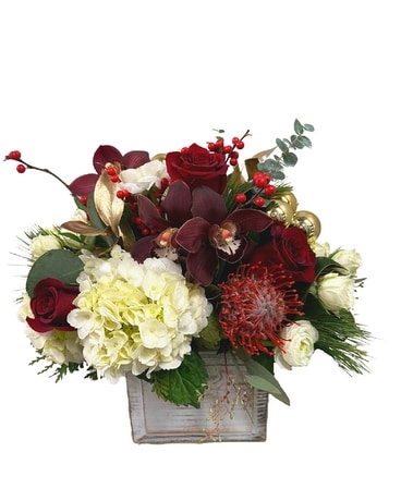 Winter Glow Flower Arrangement