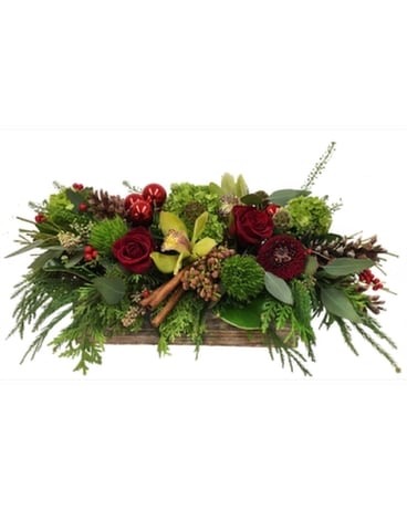 Christmas Flair Flower Arrangement