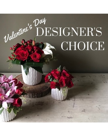 Valentine's Designer's Choice Flower Arrangement