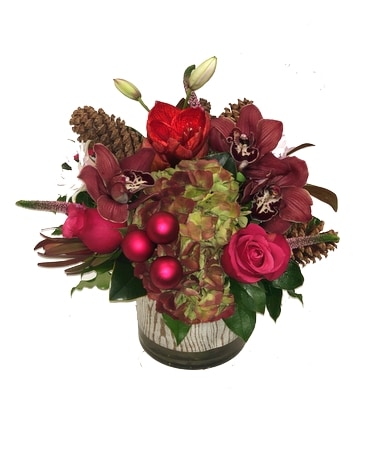 Cranberry Classic Flower Arrangement