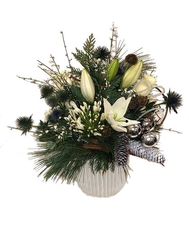 Everlasting Evergreen Flower Arrangement