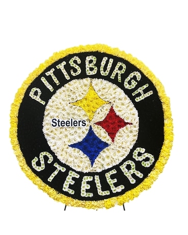 Steelers Flower Arrangement