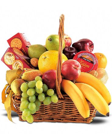 Classic Fruit & Gourmet Basket Gift Basket