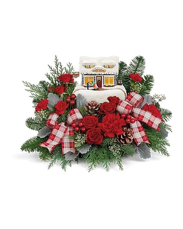 Thomas Kinkade's Sweet Shoppe Bouquet Flower Arrangement