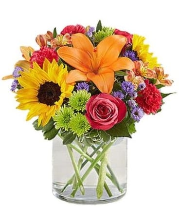 Floral Embrace Flower Arrangement